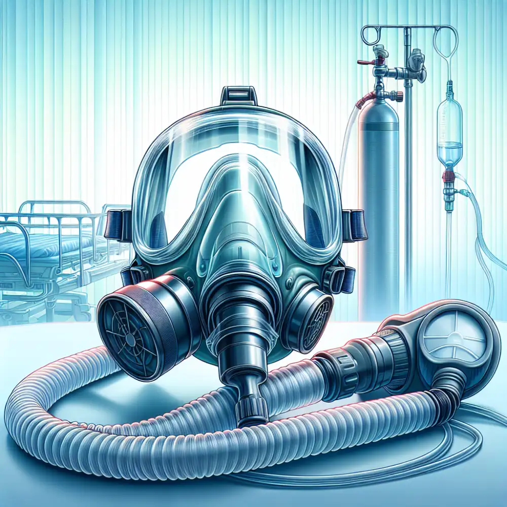 oxygen gas mask