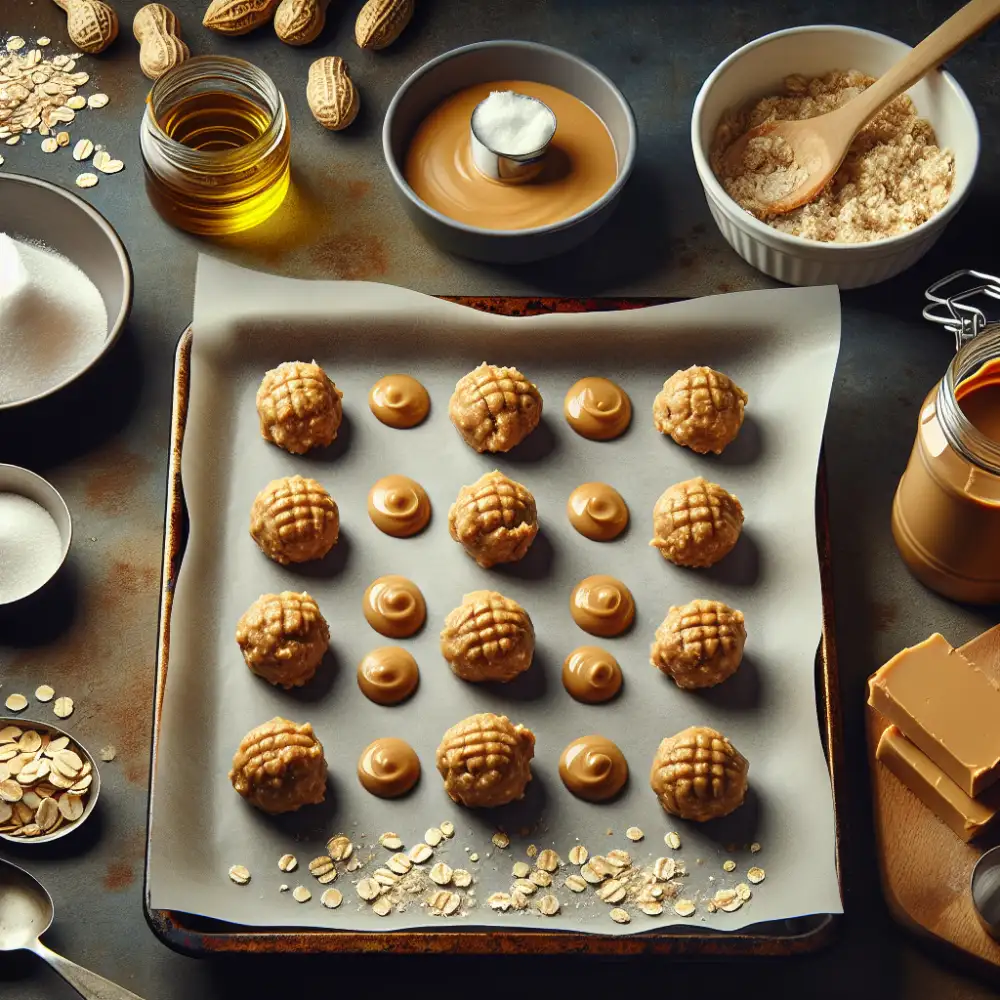 no bake peanut butter cookies