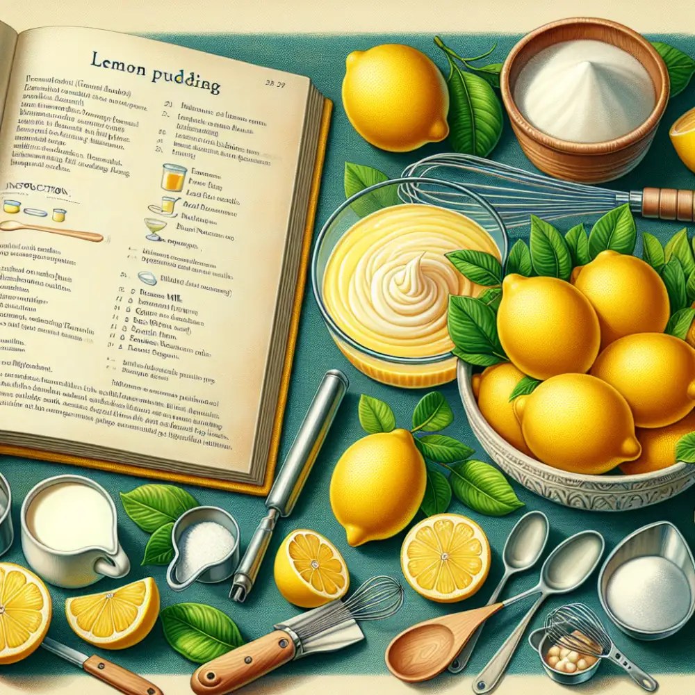 lemon pudding recipe